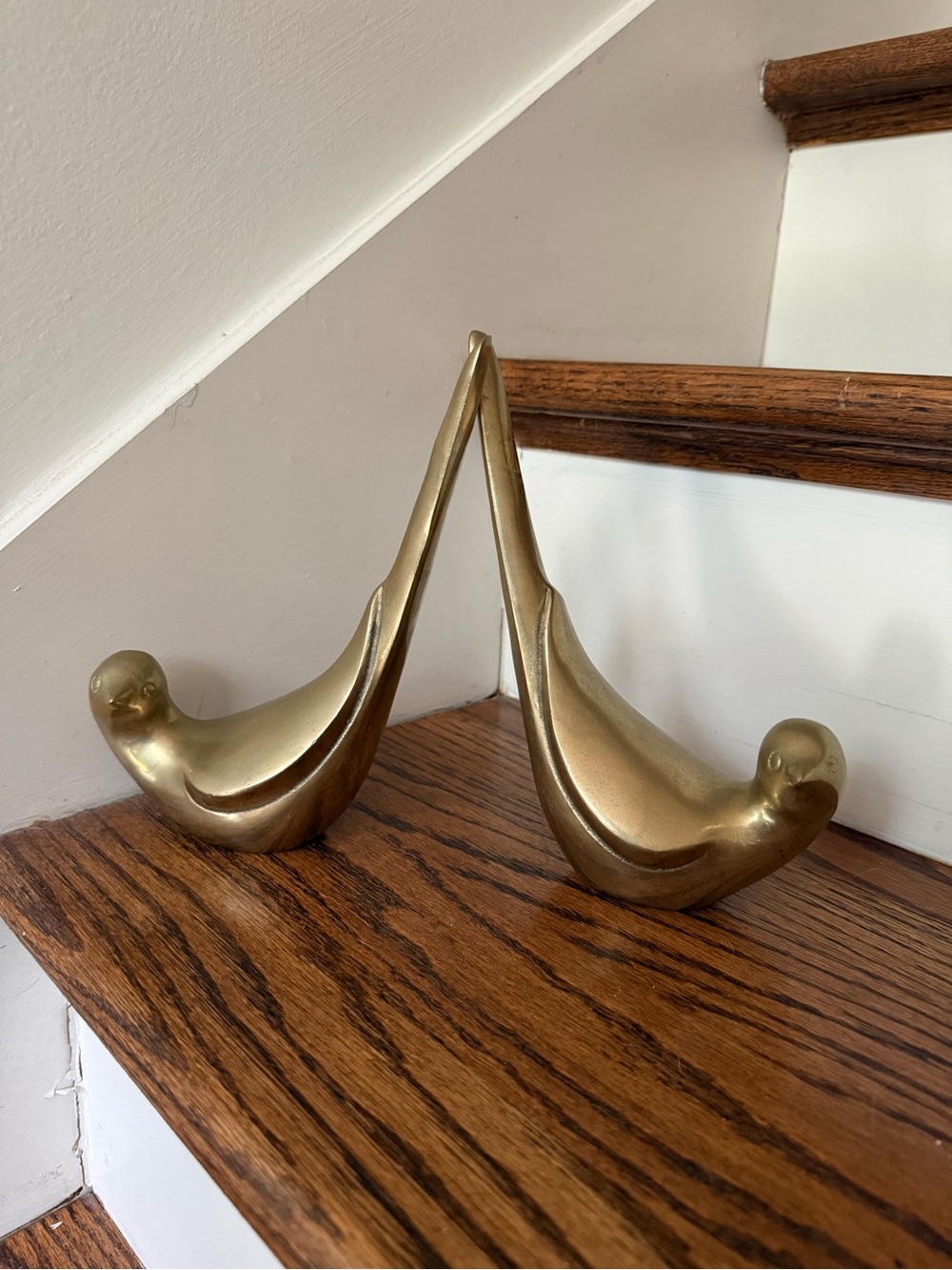 Brass Birds! Vintage and ready to grace your bookshelf!